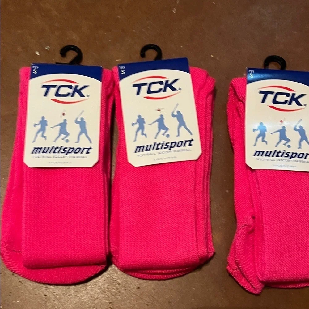 TCK Multisport Bright Pink Athletic Socks